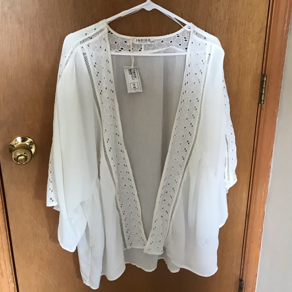 White Lace Kimono